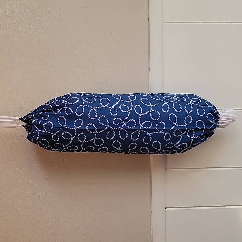 Nautical Rope Grocery Bag Holder Dispenser